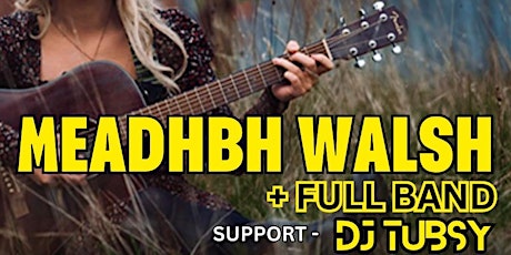 Pulse Venue New Years Night 1st January ''MEADHBU WALSH Full Band'' primary image