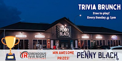 Imagem principal do evento Calgary Penny Black Sunday Brunch Trivia!