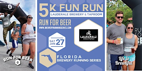 5k Beer Run x LauderAle | 2024 Florida Brewery Running Series primary image