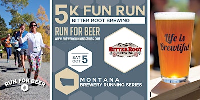 5k Oktoberfest Run x Bitter Root Brewing | 2024 MT Brewery Running Series primary image