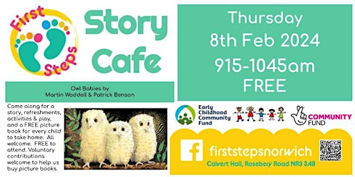 First Steps does Story Cafe - OWL BABIES primary image