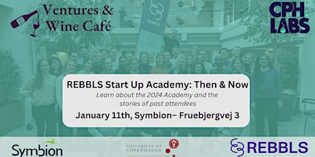 Imagem principal do evento REBBLS Start Up Academy: Then & Now