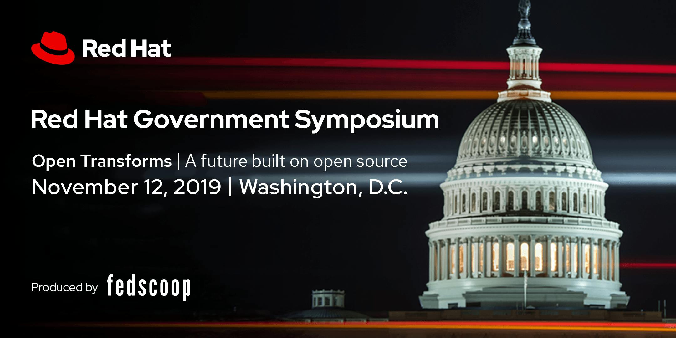 Red Hat Government Symposium 2019