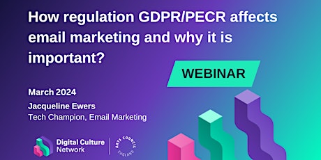 How regulation GDPR/PECR affects email marketing and why it is important primary image