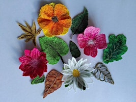Soluble Fabrics Class - Flowers & Leaves at Abakhan Mostyn primary image