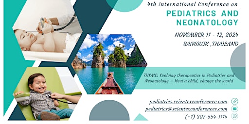 4th International Conference on Pediatrics and Neonatology primary image