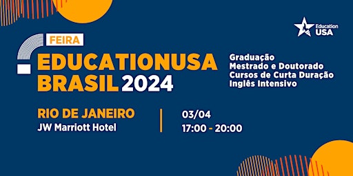Hauptbild für Feira EducationUSA Brasil 2024  - Rio de Janeiro