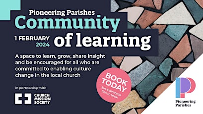 Pioneering Parishes Community of Learning webinar primary image