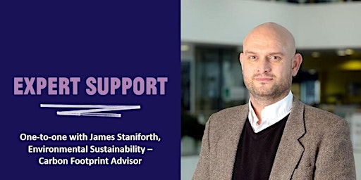 Expert 121 with James Staniforth, Environmental Sustainability Advisor primary image