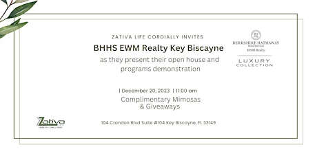 BHHS EWM Realty Key Biscayne Open House Presentation