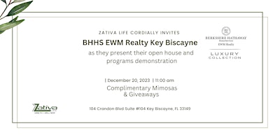 BHHS EWM Realty Key Biscayne Open House Presentation primary image
