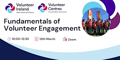 Hauptbild für Fundamentals of Volunteer Engagement (March 12th)