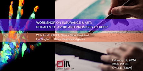 Workshop on Insurance & Art: Pitfalls to Avoid and Promises to Keep primary image
