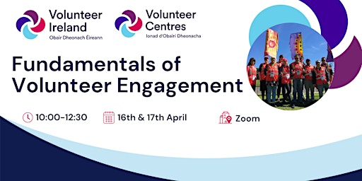 Primaire afbeelding van Fundamentals of Volunteer Engagement (April 16 & 17)