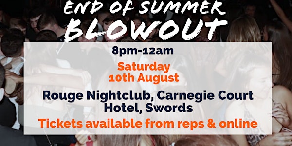 End of Summer Blowout: Exclusively 5th & 6th year