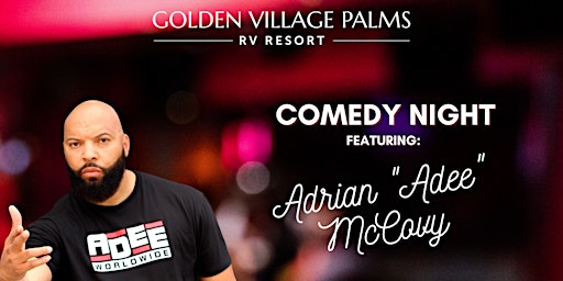 Imagem principal do evento Comedy Night: Adrian "ADEE" McCovy