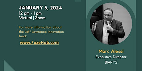 BIANYS + FuzeHub Webinar: Jeff Lawrence Innovation  Fund  primärbild