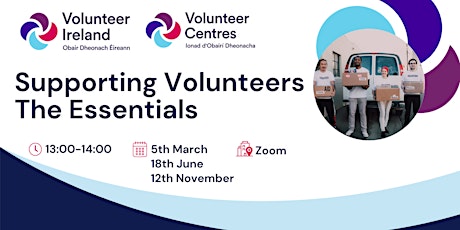 Supporting Volunteers - The Essentials primary image