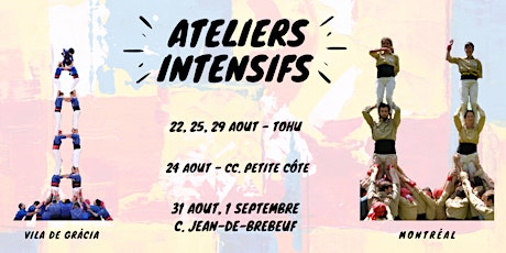 Ateliers intensifs des Castellers de Montréal - 2019 primary image