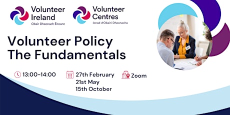 Hauptbild für Volunteer Policy - The Fundamentals