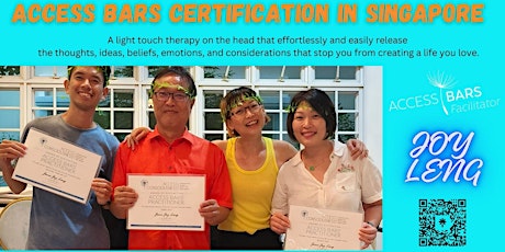 Primaire afbeelding van Access Bars Brain Therapy Certification in Kuala Lumpur, Malaysia