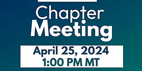 Idaho Chapter Annual Meeting