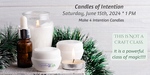 Candles of Intention Playshop primary image