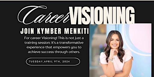 Career Visioning with Kymber Menkiti primary image