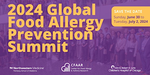 Imagem principal do evento 2024 Global Food Allergy Prevention Summit (GFAPS)