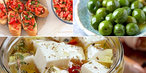 Primaire afbeelding van Modern Mediterranean Mezze - Cooking Class by Cozymeal™