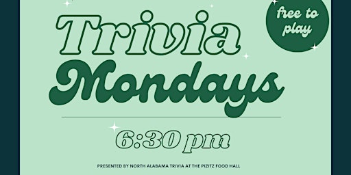 Image principale de Monday Trivia at The Pizitz