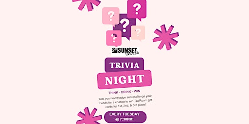 Primaire afbeelding van Trivia Night!