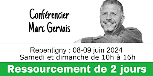 Imagem principal do evento Repentigny : Ressourcement de 2 jours (50$  par jour) - Réservez vite !