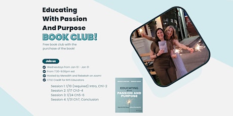 Primaire afbeelding van Educating with Passion and Purpose Book Club