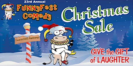 Give Gift of LAUGHTER with 5 special offers to Ticket discounts and more! primary image