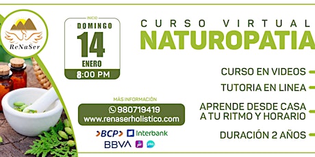 Hauptbild für Carrera de Naturopatía 2024