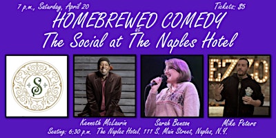 Homebrewed Comedy at The Social at The Naples Hotel primary image