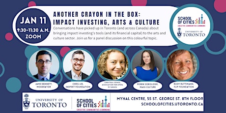 Another crayon in the box:  Impact investing, arts, and culture primary image