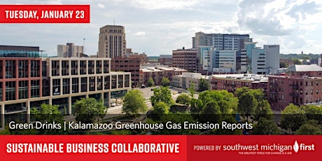 Green Drinks | Kalamazoo  Greenhouse Gas Emission Reports primary image