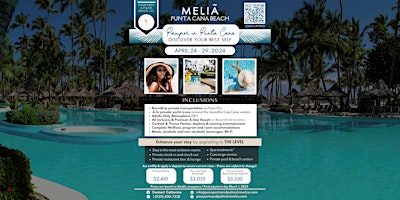 Imagem principal do evento Pamper in Punta Cana: A Wellness Getaway at the Melia Punta Cana Beach
