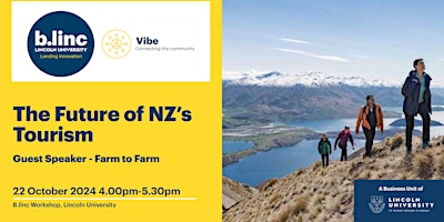 Imagem principal do evento The Future of NZ's Tourism