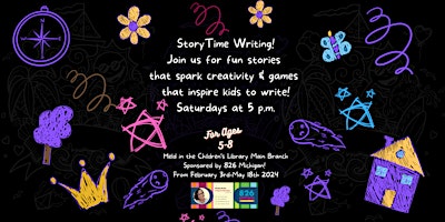 Imagem principal do evento StoryTime Writing!