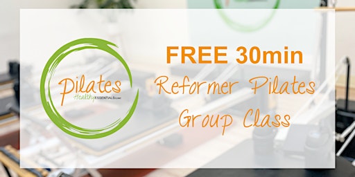 FREE 30 Min Reformer Pilates Group Class primary image