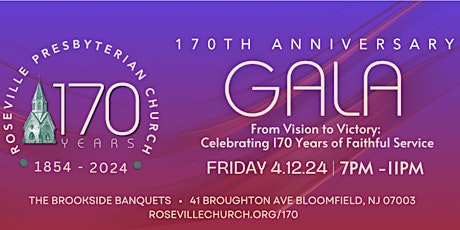 170th Anniversary Gala