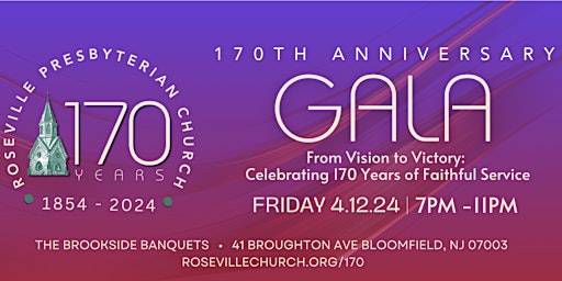 170th Anniversary Gala primary image