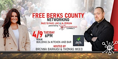 Imagen principal de Free Berks County Networking powered By Rockstar Connect (April, PA)