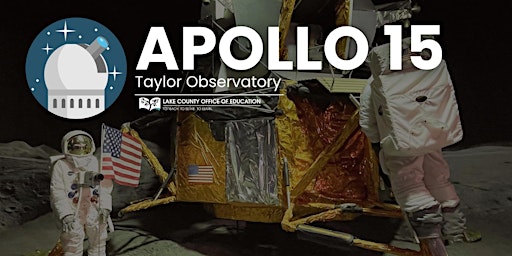 Imagem principal do evento Taylor Observatory - The Untold Story of Apollo 15