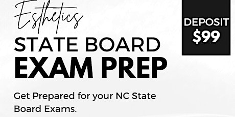 NC Esthetics State Board Exam Prep Class