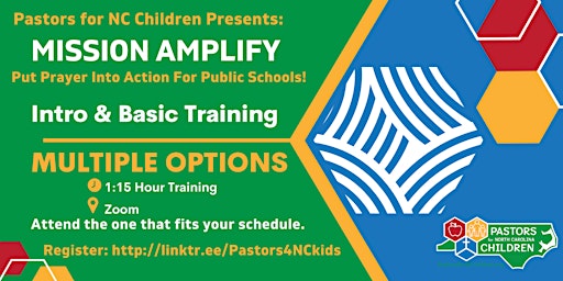 Imagem principal do evento Mission Amplify Introduction & Basic Training