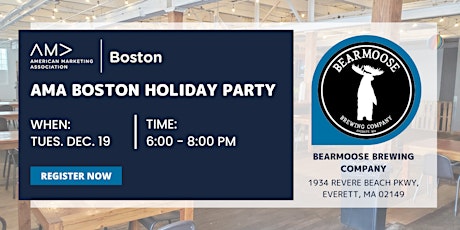 AMA Boston Holiday Party  primärbild
